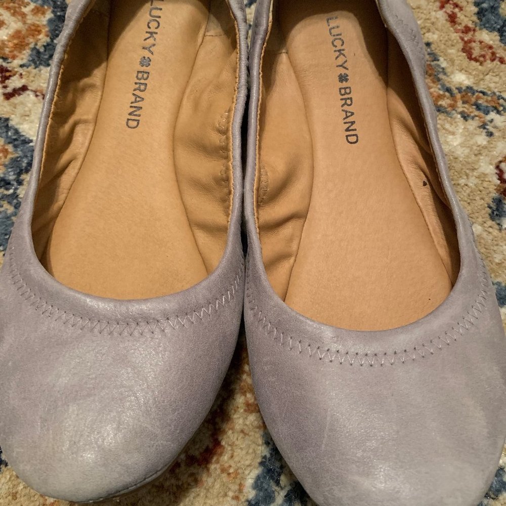 Lucky Brand ballet flats Light Gray